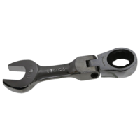 No.S59122 - 11/16" 12Pt. Stubby Flex-Head Ratchet Wrench
