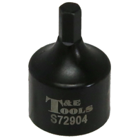 No.S72904 - 1/8" x 1/4"Drive Stubby In-Hex SAE Impact Socket