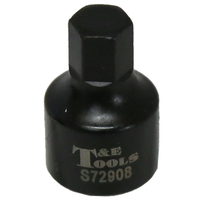 No.S72908 - 1/4" x 1/4"Drive Stubby In-Hex SAE Impact Socket