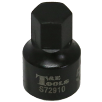 No.S72910 - 5/16" x 1/4"Drive Stubby In-Hex SAE Impact Socket