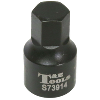 No.S73914 - 7/16" x 3/8" Drive Stubby In-Hex SAE Impact Socket