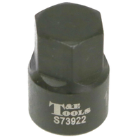 No.S73922 - 11/16" x 3/8" Drive Stubby In-Hex SAE Impact Socket