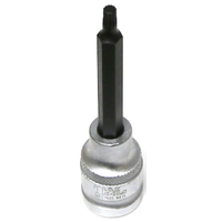 No.S7605 - M5 Spline x 1/2"Drive Socket 100mm Long