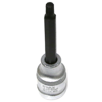 No.S7606 - M6 Spline x 1/2"Drive Socket 100mm Long