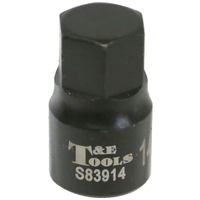 No.S83914 - 14mm x 3/8" Drive Stubby In-Hex Metric Impact Socket
