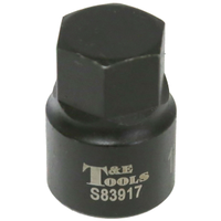 No.S83917 - 17mm x 3/8" Drive Stubby In-Hex Metric Impact Socket