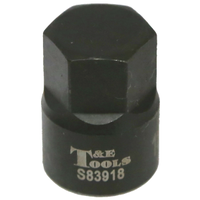 No.S83918 - 18mm x 3/8" Drive Stubby In-Hex Metric Impact Socket