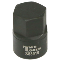 No.S83919 - 19mm x 3/8" Drive Stubby In-Hex Metric Impact Socket