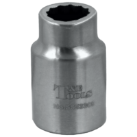 No.SS53309 - Stainless Steel 9mm  x 3/8"Dr. 12Pt Socket 28L
