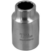 No.SS53310 - Stainless Steel 10mm x 3/8"Dr. 12Pt Socket 32L