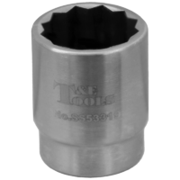 No.SS53319 - Stainless Steel 19mm x 3/8"Dr. 12Pt Socket 32L
