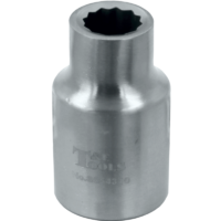 No.SS54310 - Stainless Steel 10mm x 1/2"Dr. 12Pt Socket 40L
