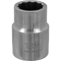 No.SS55324 - Stainless Steel 22mm x 3/4"Dr. 12Pt Socket 55L