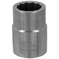 No.SS55325 - Stainless Steel 25mm x 3/4"Dr. 12Pt Socket 55L