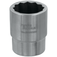 No.SS55335 - Stainless Steel 35mm x 3/4"Dr. 12Pt Socket 60L