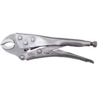 No.SS910 - Stainless Steel 8.7/8"(225mm) Curved Jaw Locking Grip Pliers