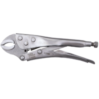 No.SS910 - Stainless Steel 8.7/8"(225mm) Curved Jaw Locking Grip Pliers