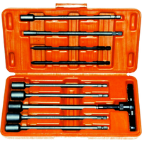 No.T1010 - 10 Piece SAE T-Handle Ratchet Wrench Set