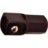 No.T1025 - 10mm Hex Male To 3/8" Drive Adaptor x 25mm Long