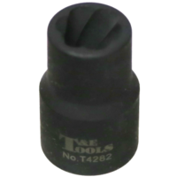 No.T4282 - 12mm x 1/2" Square Impact Twist Socket