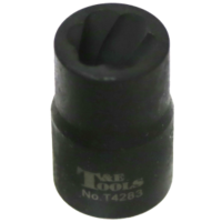No.T4283 - 13mm x 1/2" Square Impact Twist Socket