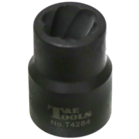 No.T4284 - 14mm x 1/2" Square Impact Twist Socket