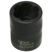 No.T4289 - 19mm x 1/2" Square Impact Twist Socket