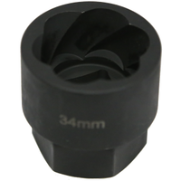 No.T4534 - 34mm x 3/4" Drive Impact Twist Socket