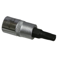No.T5427 - T27 x 1/4"Drive Tamper Torx Socket 30mm Long
