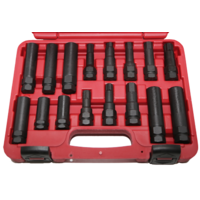 No.T63460 - 16pc. Wheel Lug Lock Removal Kit  for Volkswagen and European Vehicles