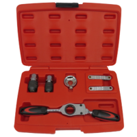 No.TD06BM - 6Pc. Tap and Die Adaptor with Gear Ratchet Wrench