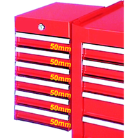 No.TES666 - Six Drawer Mini-Side Tool Cabinet/Caddy
