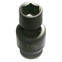 No.U7318 - 9/16" x 3/8" Drive SAE Universal Impact Socket (6 Point)