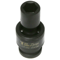 No.U7413M - 13mm x 1/2" Drive 6 Point Impact Universal Socket (Metric)