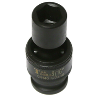 No.U7418 - 9/16" x 1/2" Drive 6 Point Impact Universal Socket (SAE)