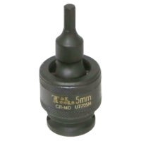 No.U7705M - 5mm x 3/8"Dr. Impact Uni. In-Hex Socket