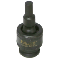 No.U7710 - 5/16" x 3/8"Dr. Impact Uni. In-Hex Socket