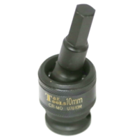 No.U7810M - 10mm x 1/2"Dr. Impact Uni. In-Hex Socket