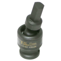 No.U7812M - 12mm x 1/2"Dr. Impact Uni. In-Hex Socket