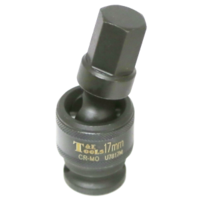 No.U7817M - 17mm x 1/2"Dr. Impact Uni. In-Hex Socket