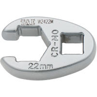 No.W2422M - 22mm x 1/2" Drive Crowsfoot Flare Wrench