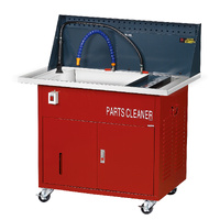 No.WH700A - 40 Litre Twin Pump Parts Washer with Stainless Steel Basin