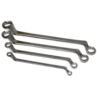 No.WR04 - 4 Piece Whitworth Double-End Ring Wrench Set