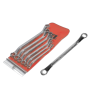 No.WR07 - 7 Piece Whitworth Double-End Ring Wrench Set