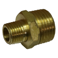 No.X1608 - Double End Male Reducing Nipple (1/2" x 1/4" NPT)