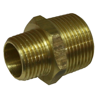 No.X2416 - Double End Male Reducing Nipple (3/4" x 1/2" NPT)