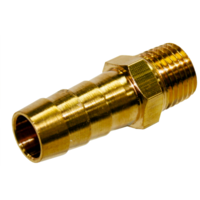 No.XCH1608 - 1/2" (13mm) Barbed Tailpiece, 1/4" NPT Male Thread